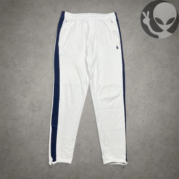 Ralph Lauren Other - Polo Ralph Lauren Men's White Double Knit Joggers Small Sweatpants Flare
